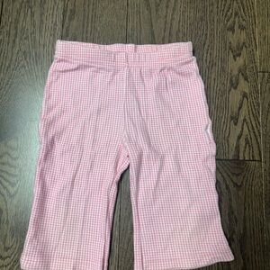 Vintage Healthtex Kids Pink Gingham Pants size 3T